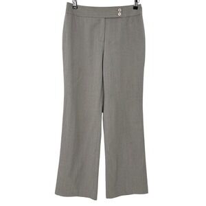 Brooks Brothers Women's Petite Grey Pinstripe Wool Blend Suit Pants Size 6P